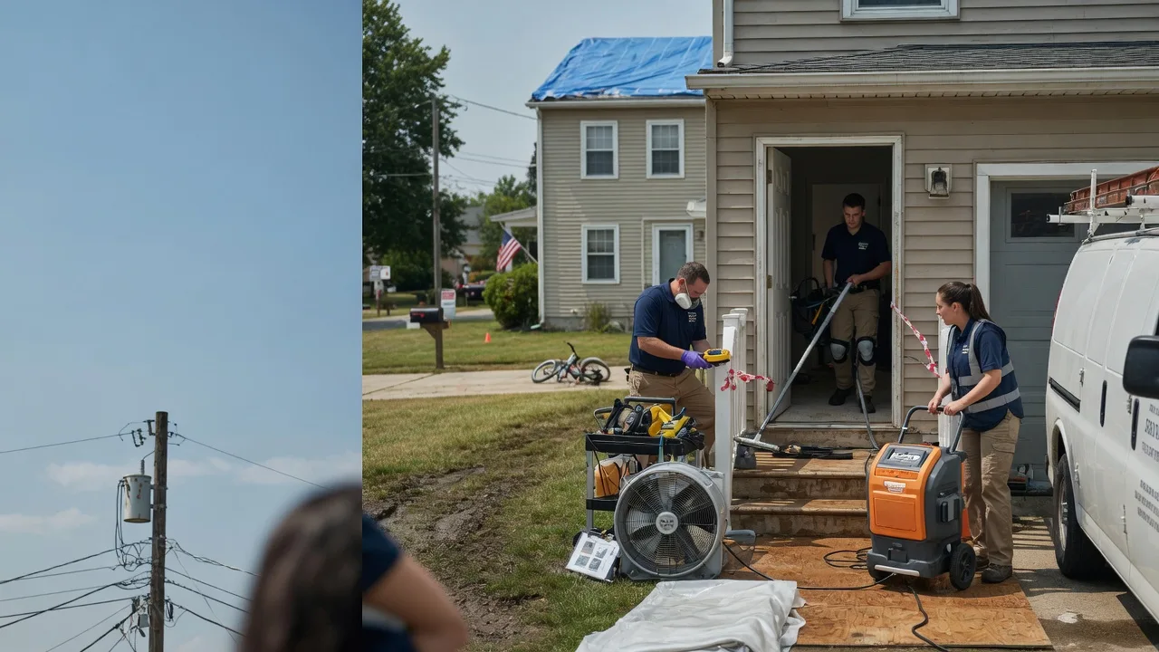 Water Damage Repair in Wakarusa, IN near me